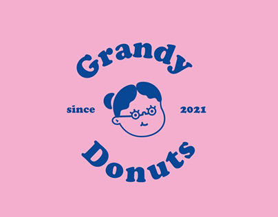 Grandy Donuts identity
