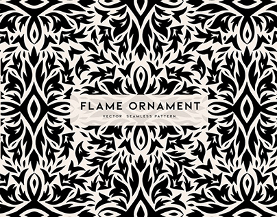 Flame Ornament
