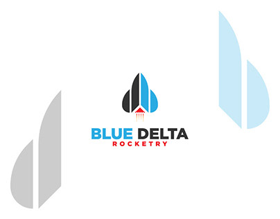 bluedelta logo letter d+b logo design