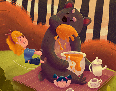 Project thumbnail - The Bear and the Honey / O Urso e o Mel