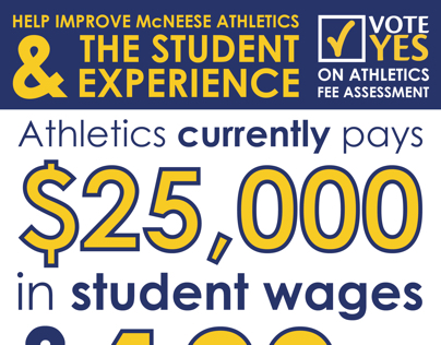 Vote Yes for the Student Experience: McNeese Athletics