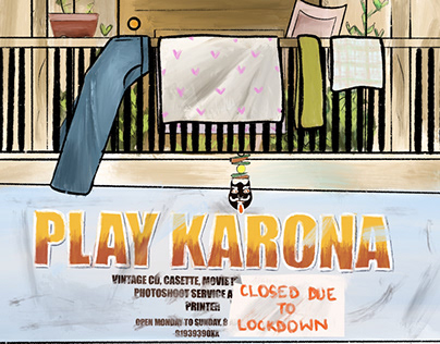 Play KaroNa - COVID19 Centered Poster Designs