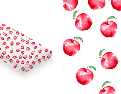 fruits crib sheet design