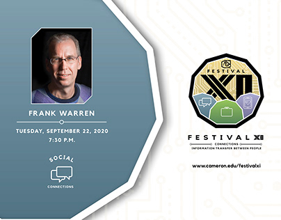 Festival XI : Frank Warren - Feature Sign