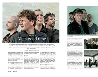 Discover Benelux Magazine: interview Racoon
