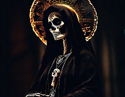 Statuette of Santa Muerte