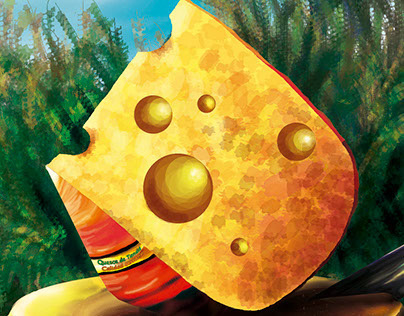 Cheese lover - Amor al Queso - Food illustration