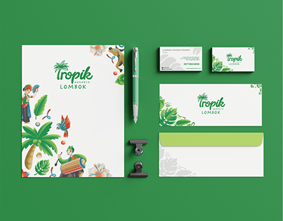 Branding Tools - Tropik Resort Lombok