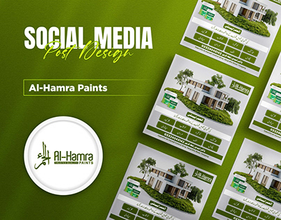 Al-Hamra Paints | Social Media Post Design