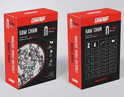 Packaging for Craftop Chainsaw Chains