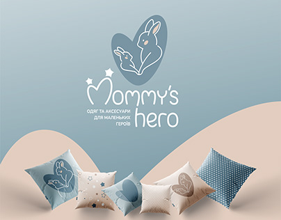 MOMMY`S HERO logotype & brand identity