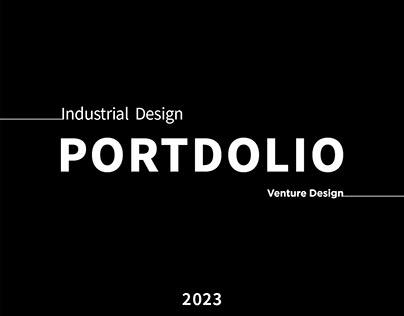 Industrial Design Portfolio 2023 (Choice)
