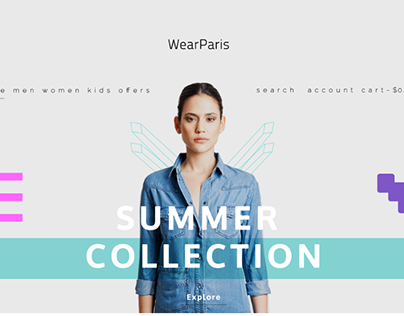 WearParis - Fashion Store Category Landing
