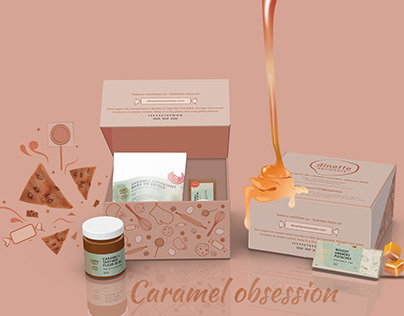 Packaging - Boîte cadeaux "Caramel Obsession"