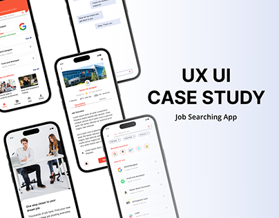UX / UI Case Study - Resume - Job Searching Mobile App