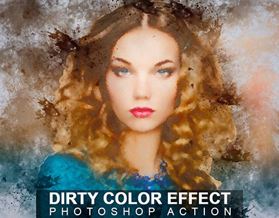 Dirty Color Effect Photoshop Action