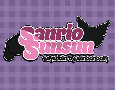 Sanrio 'Sunsun' Keyring Pubmat
