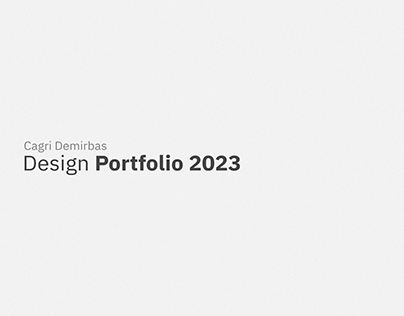 COMPETITION DESIGN | PORTFOLIO 2023