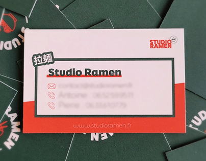 Carte de visite - Studio Ramen