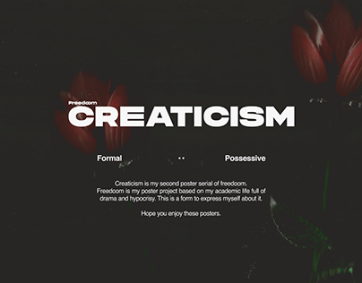 Project thumbnail - Creaticism Poster