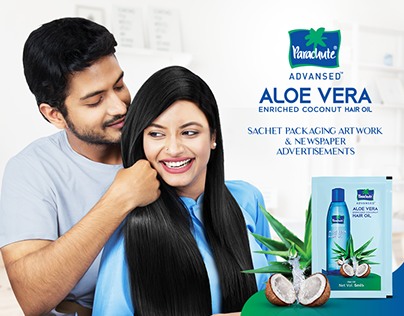 Parachute Advansed Aloe Vera - Sachet Packaging Artwork