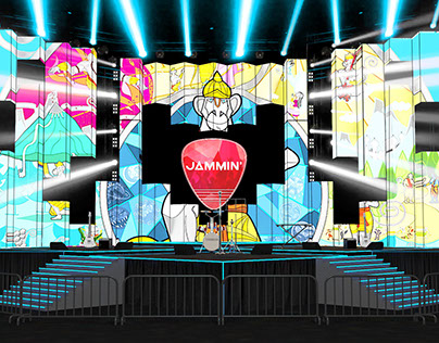 Youtube | Jammin' | Concept Stage Designs