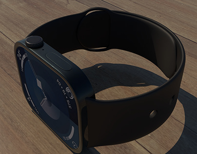 3D Apple Smart Watch 9 Series