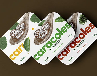 Diseño de packaging I Caracoles