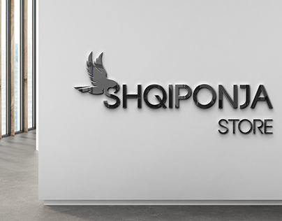 Shqiponja Store logo design