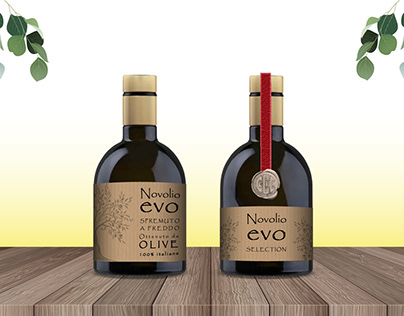 Realizzazione grafica etichette per olio di oliva