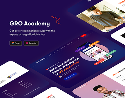 GRO Academy eLearning Website