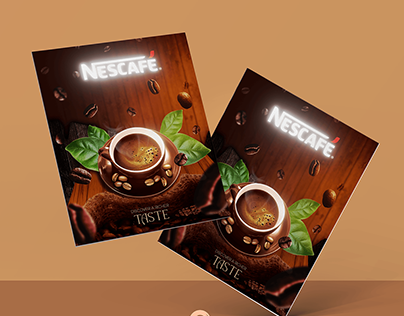 Nescafe Flyer Design