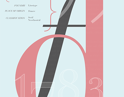 Typographic poster - Didot 01