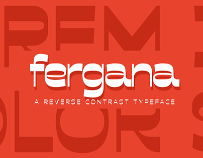 Fergana Typeface