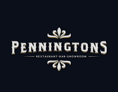 Logo Design for Pennington's Restaurant in Ohio