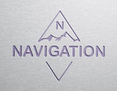 Логотип для компаса "NAVIGATION"