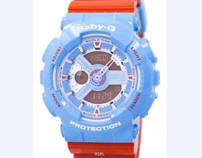 Casio Baby-G World Time Shock Resistant Women’s Watch