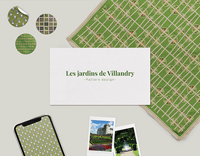 COLLECTION PATTERNS "JARDIN DE VILLANDRY"