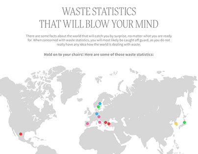 Mind Blowing Statistics about Waste
