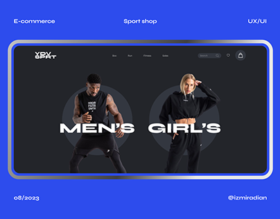 Sport E-commerce - UX/UI Design