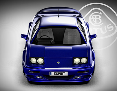 Lotus Esprit Series 4 Alias CAD Model