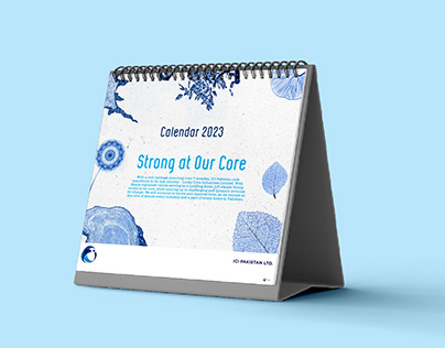 Calendar Design for Lucky Core Industries