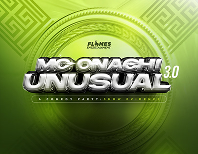 Mc Onachi Unusual Comedy Party: V3.0 (Event Branding)