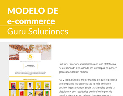 Modelo de e-commerce Guru Soluciones