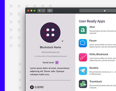 BlockStack - Redesign