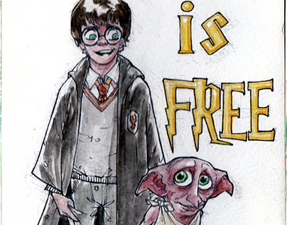 Harry Potter Series - Watercolor Illustrations