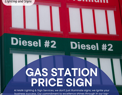 Gas Station Price Signs