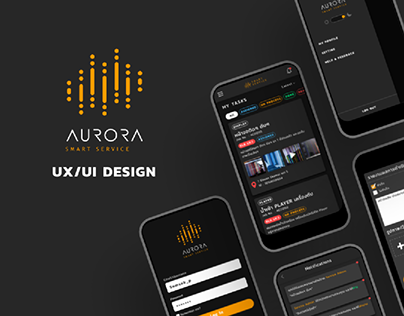 On-site Service App UX / Ui Design