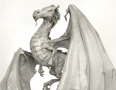 Dragon, from ZBrush to 3D Printing