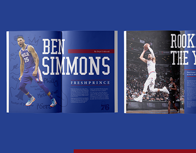 Ben Simmons Magazine Spread